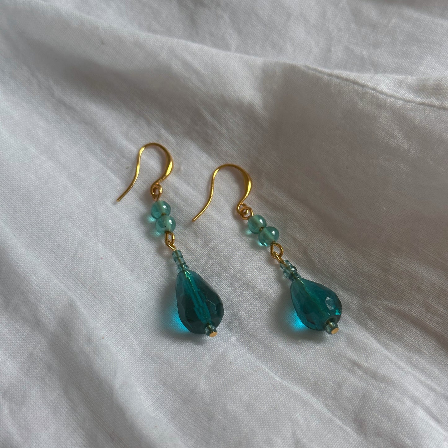 Turquoise Teardrop Earrings