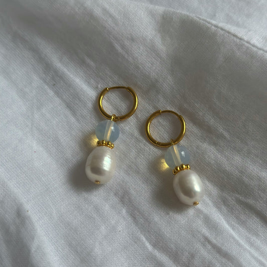 Glass Bead & Pearl Drops